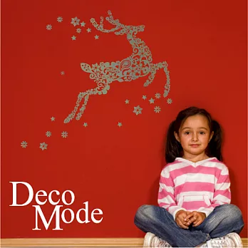 DecoWall 圖像壁貼 ◆ 聖誕麋鹿