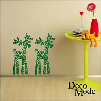 DecoWall 圖像壁貼 ◆ 聖誕小鹿