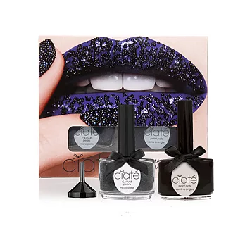 英國Ciaté夏緹Caviar Manicure Set魚子醬指甲油組合-Black Pearls黑珍珠