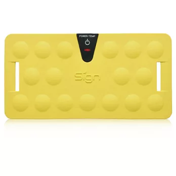 【Sign】Warm Pad 遠紅外線矽膠暖暖墊 黃色