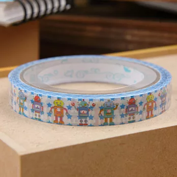 Hello!機器人(星星)膠帶