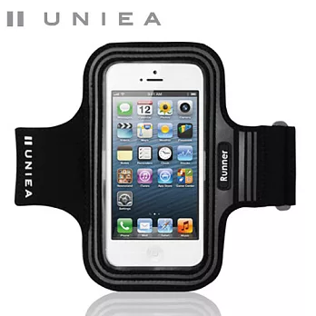 UNIEA U-Motion Apple iPhone 5 專用運動臂套黑色