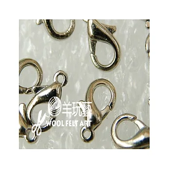 【問號勾-12MM銀色】 10入