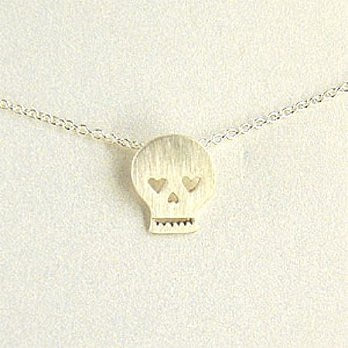 【Dogeared】美國品牌Reminder祈願925純銀項鍊~愛心骷髏頭925純銀 16英吋