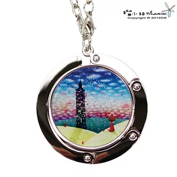 榴小妞台北景點包包掛勾-台北02(E020502)