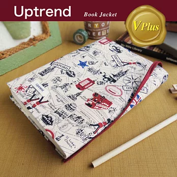 Uptrend/V-plus書衣˙RED BUS(右翻紅書擋)