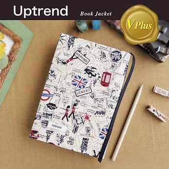 Uptrend/V-plus書衣˙RED BUS(右翻黑書擋)