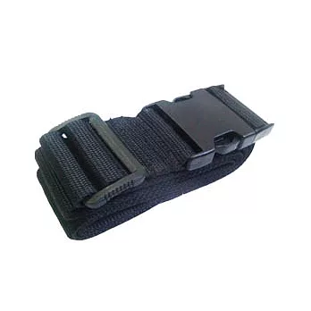 插扣式行李箱安全束帶經典黑