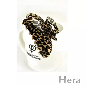 【Hera】豹美人 日韓百搭豹紋造型髮夾/抓夾(黑色)