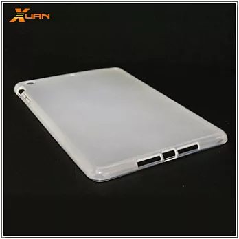iPad mini專用TPU保護套(透明白)