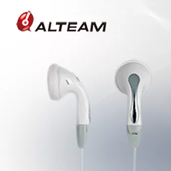ALTEAM AH-172 耳塞式耳機純淨白