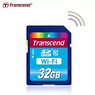 Transcend 創見 Wi-Fi SDHC Class10 記憶卡 【32G】