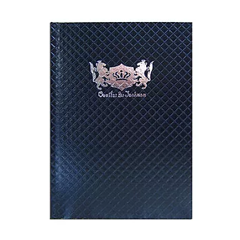 * ROYAL institute 華麗學院精裝筆記32K *黑