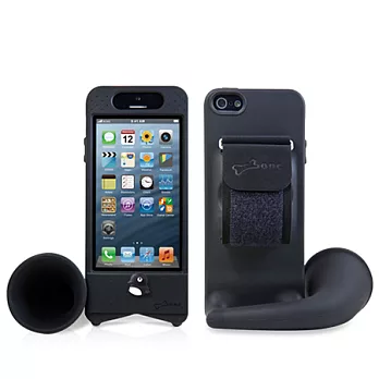 Bone / iPhone 5 Horn Bike 單車環保號角揚聲器黑