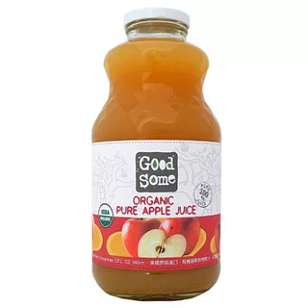 【GoodSome 好東西】美國原裝進口有機蘋果汁946ml*12入