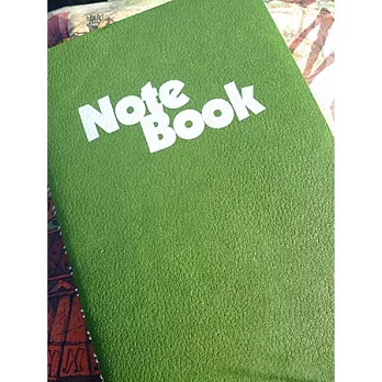 34402 Blank Note 活頁筆記本綠