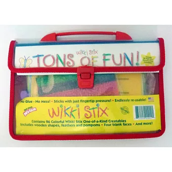 Tons of Fun創意彩色蠟條 歡樂手提盒