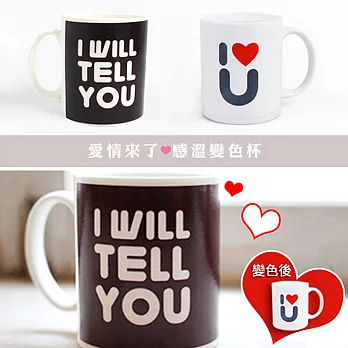 【賽先生科學工廠】I WILL TELL YOU 愛情來了感溫變色杯