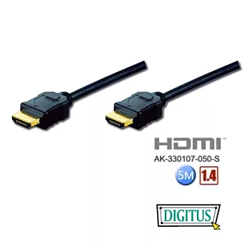 DIGITUS曜兆HDMI 高速圓線5公尺