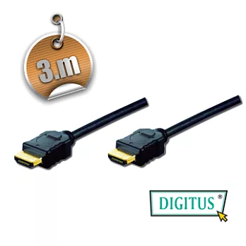 DIGITUS曜兆HDMI 高速圓線3公尺