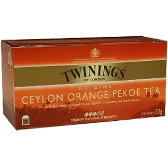 《TWININGS》唐寧茶 錫蘭白毫(2.5g*25)