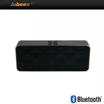 Jabees藍芽立體聲高品質無線喇叭酷黑