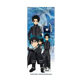 刀劍神域手機潔拭吊飾組:妖精之舞篇「桐人」.