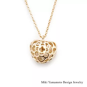 【山本美樹】秘話心語 水晶鑽項鍊(金色)