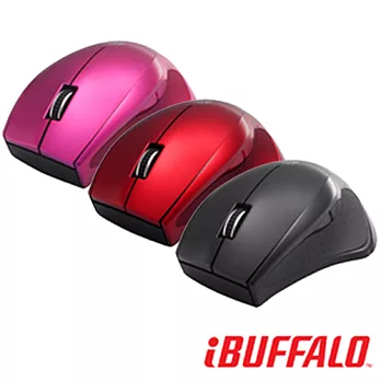 Buffalo S4 藍光LED 無線滑鼠-粉紅