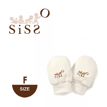 【SISSO有機棉】可翻折手套有機棉原色