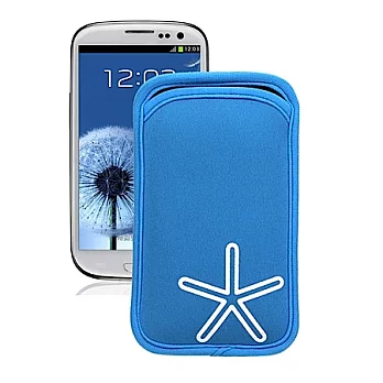 GYMS PAC 海星 4.8吋手機保護套-藍色