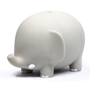 Lucky Bank 開薪小象 Jumbo-灰色