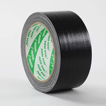 北極熊2"布膠帶 黑