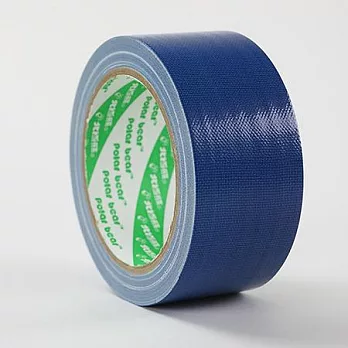 北極熊2"布膠帶 藍