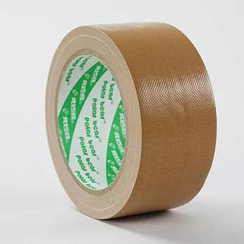 北極熊2"布膠帶 棕