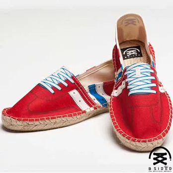 BSIDED BSD REBONE VINTAGE CLASSICE RED 仿真時尚設計印刷休閒鞋(男)44紅