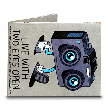 Mighty Wallet(R) 紙皮夾_Two Eyes Open