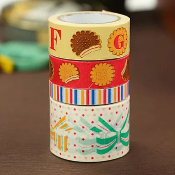 Prime Nakamura 甜美的午茶紙膠帶(4捲入)