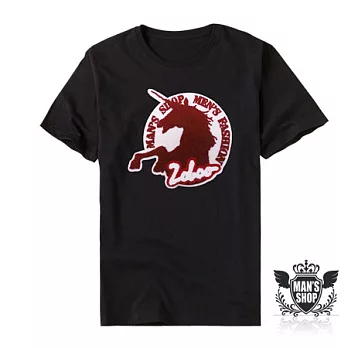 【男人幫 】T0895*【百搭款毛巾貼布拼貼短袖T恤】XS黑色