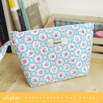uhplus Multi Pouch 萬用收納包- 英式鄉村圓舞曲.藍色樂章