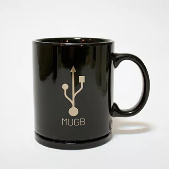 『特務必備』今日任務:朝九晚五上班族 地點:辦公室 MUGB / 隨身碟馬克杯 (黑)