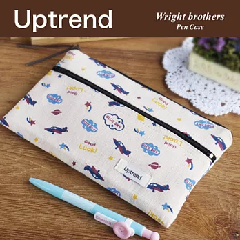Uptrend 雙層筆袋.Wright brothers