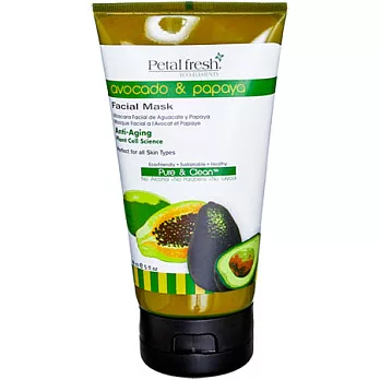 沛特斯抗老活顏 酪梨木瓜緊緻面膜-5oz