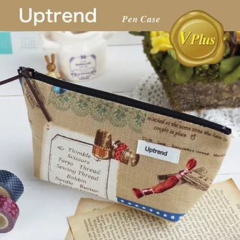 Uptrend/V-plus˙索米爾的小裁縫Ⅱ.煙燻咖寬底筆袋