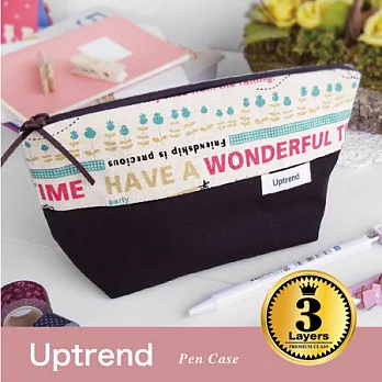 Uptrend Wonderful land(小花小草)寬底筆袋