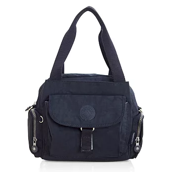 CHENSON EASY系列.Pretty Girl多夾層甜心斜肩包/深藍(CG70178-6)深藍