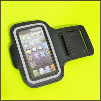 iPhone 5超實用運動型手機臂帶保護套（黑色）