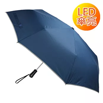 【2mm】LED極光安心自動開收傘無深藍