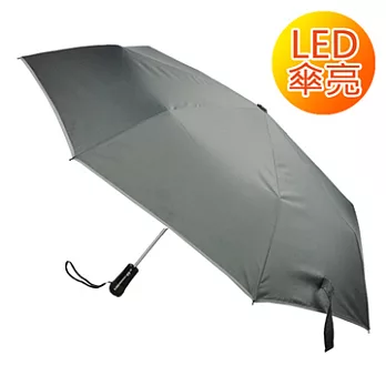 【2mm】LED極光安心自動開收傘無灰