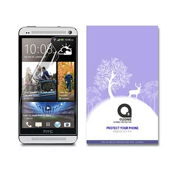 AF-HC New HTC One 亮面抗指紋、高透光保護貼 (林果創意 LinGo)